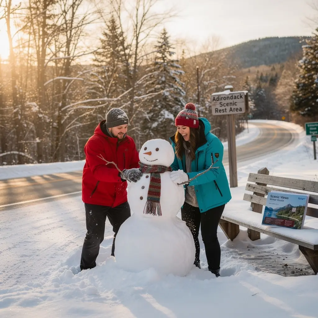 Krajobraz pustynny z czerwonymi skałami i błękitnym niebem.