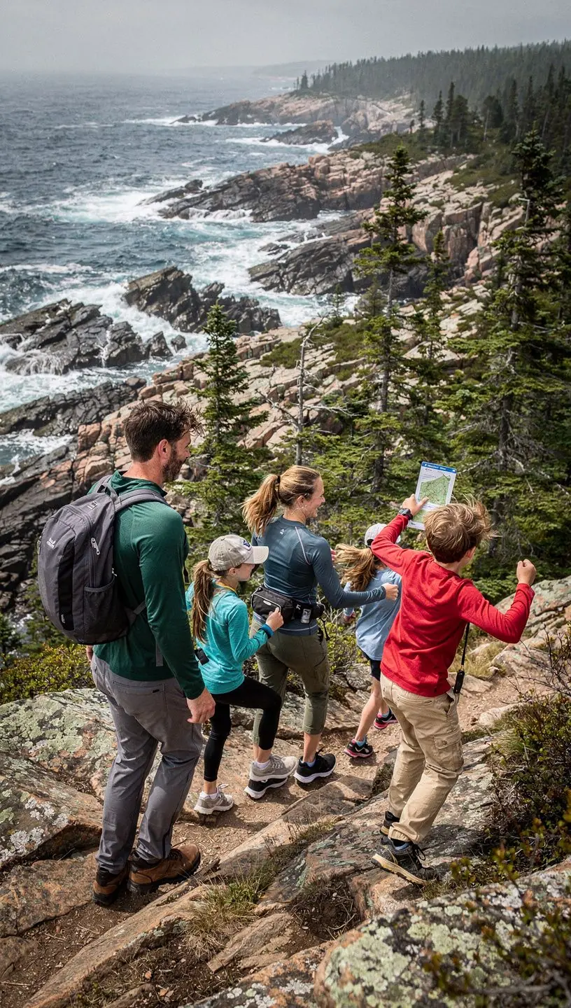 Malownicza trasa w górach z widokiem na dolinę.